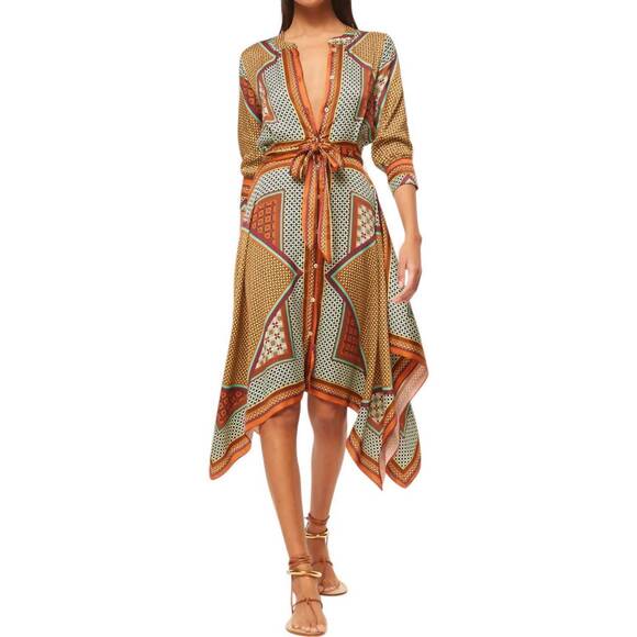 MISA LOS ANGELES Dresses & Skirts - NEW MISA LOS ANGELES solmaz dress in positano scarf